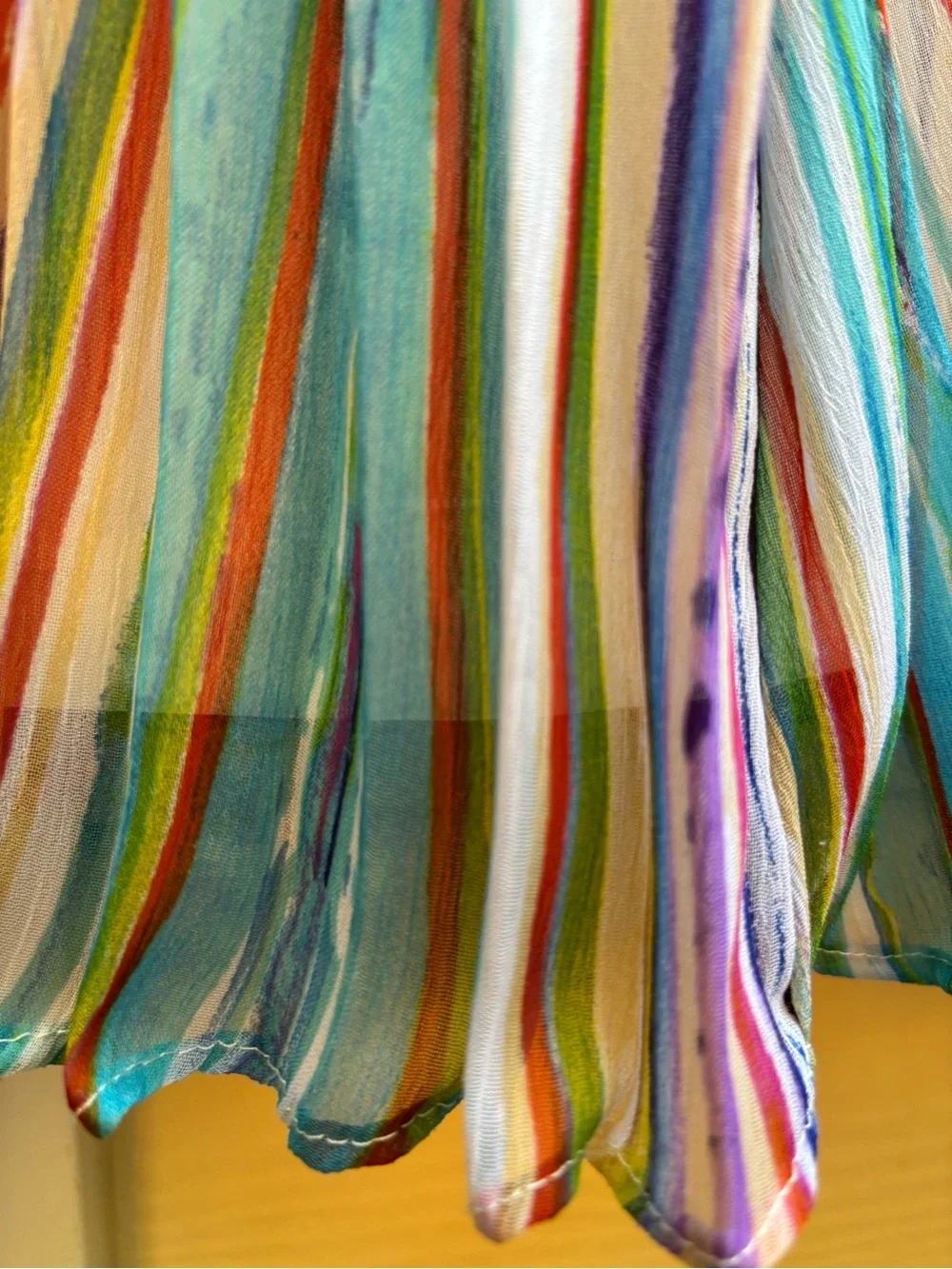Multicolored maxi skirt by Cristina.